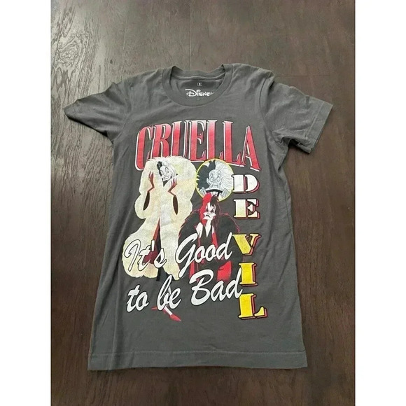 Disney 101‎ Dalmatians Cruella De Vil Retro Women’s T-Shirt BoxLunch Exclusive - Picture 1 of 3